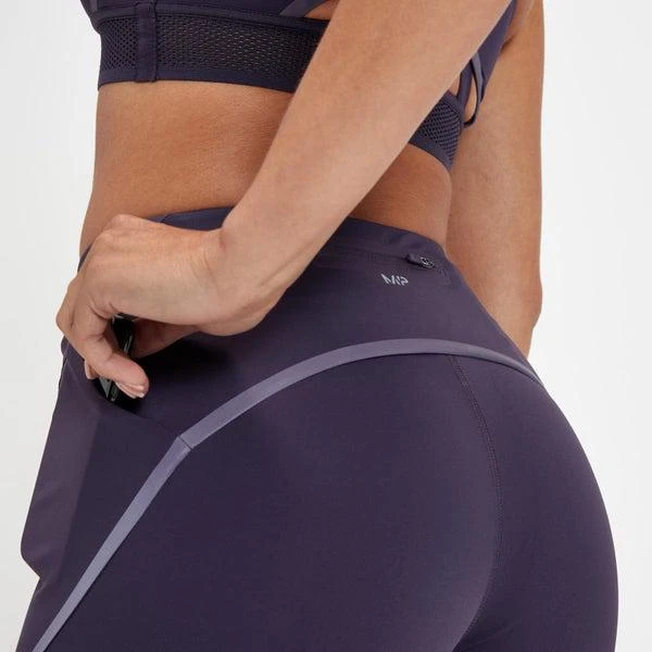 商品Myprotein|MP Women's Velocity Ultra Reflective Leggings - Plum,价格¥431,第3张图片详细描述