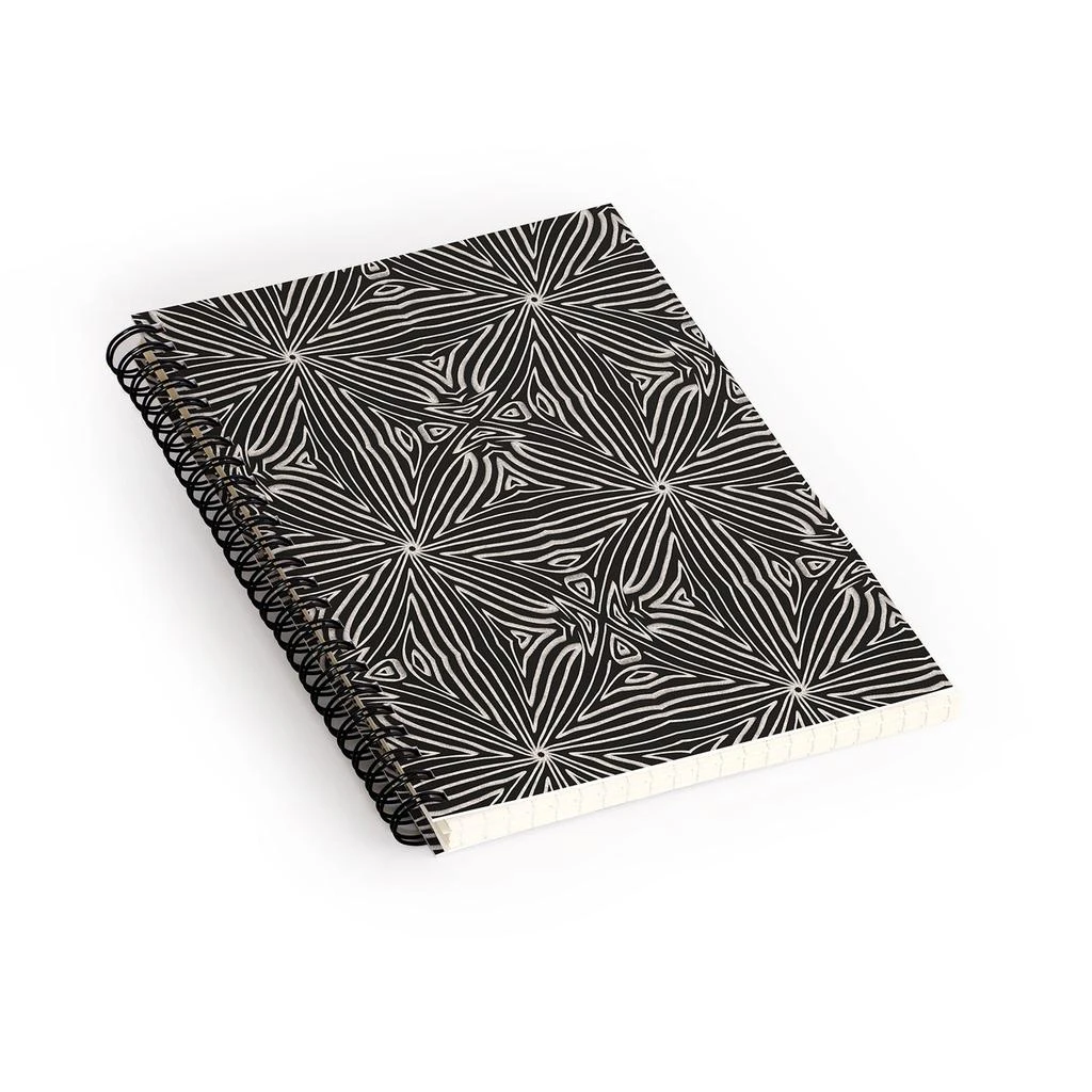 商品DENY Designs|Marta Barragan Camarasa Lines Bw Mosaic Ii Notebook Spiral,价格¥170,第1张图片