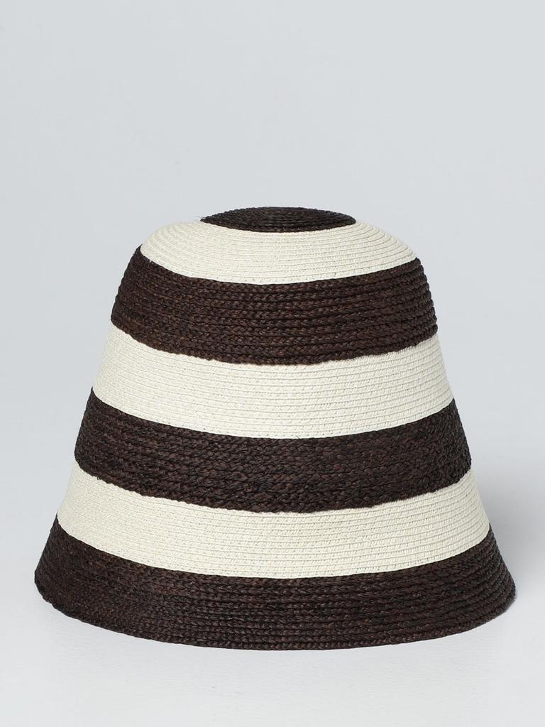 商品Max Mara|S Max Mara bicolor straw hat,价格¥879,第1张图片