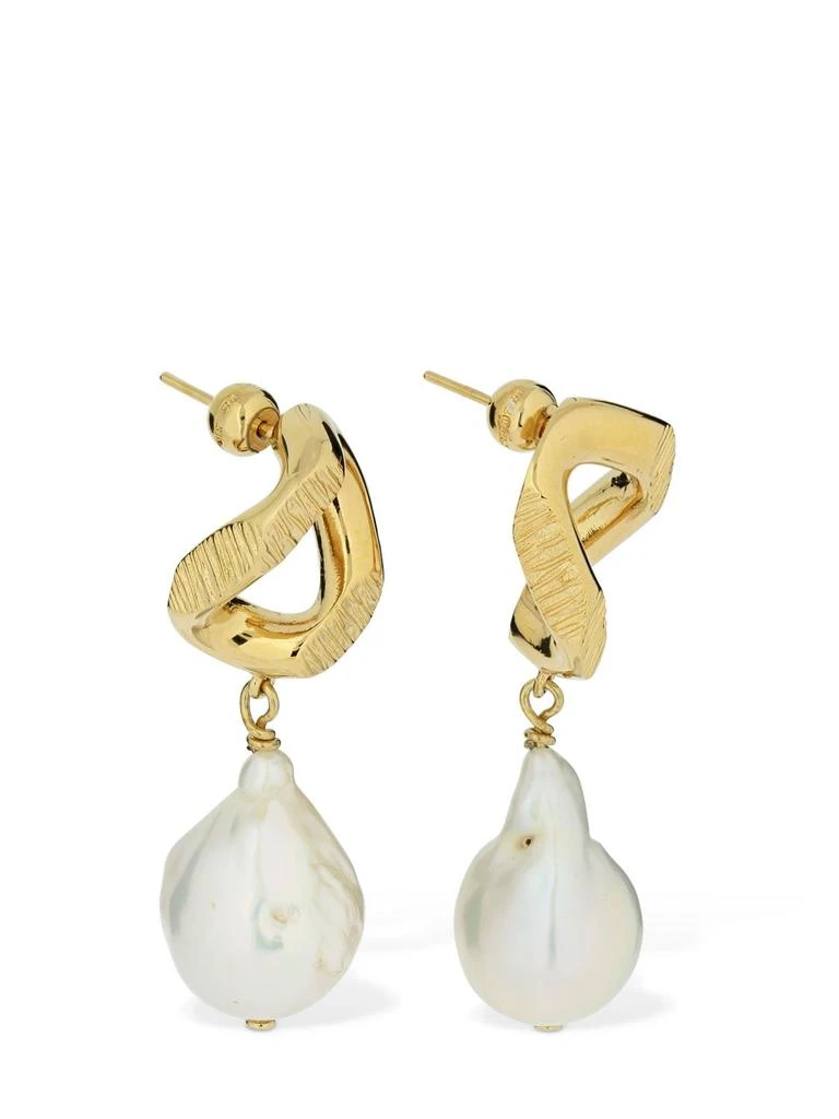商品Burberry|Chain Link Earrings W/ Pearl,价格¥4234,第2张图片详细描述
