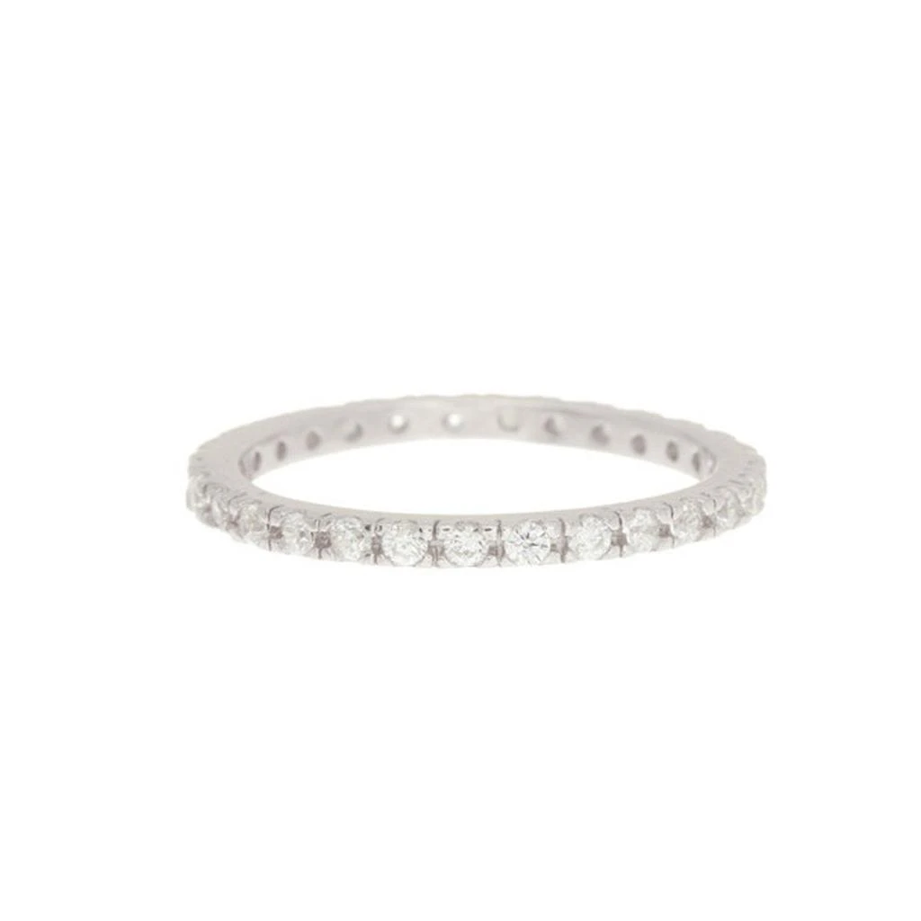 商品ADORNIA|Crystal Eternity Band Ring silver,价格¥346,第1张图片