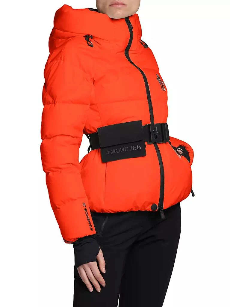 商品Moncler|Performance & Style Bouquetin Belted Down Jacket,价格¥16131,第4张图片详细描述