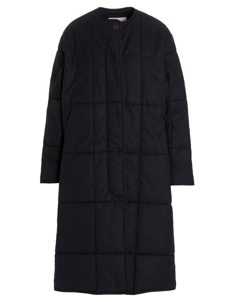 Quilted long puffer jacket商品第1张图片规格展示