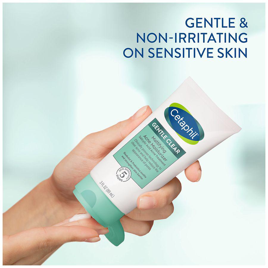 Face Gentle Clear Mattifying Acne Moisturizer 0.5% Salicylic Acid商品第4张图片规格展示