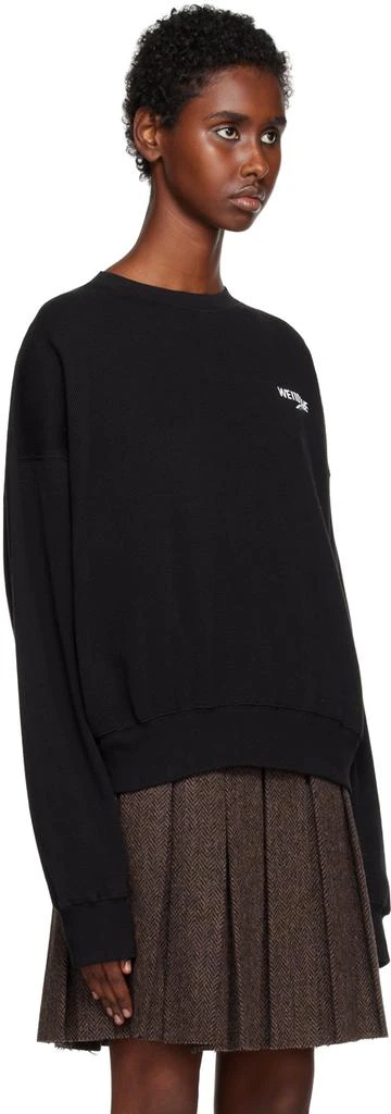 商品We11done|Black Printed Sweatshirt,价格¥1010,第2张图片详细描述
