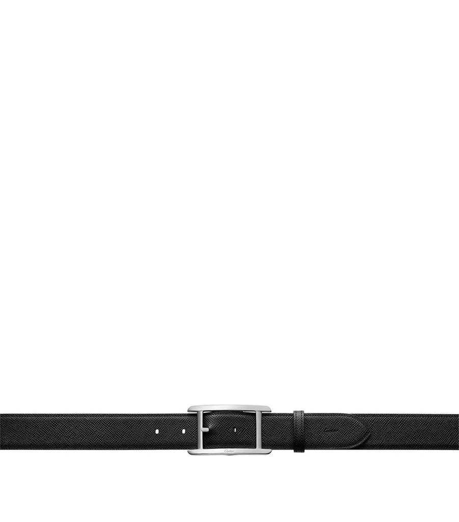 商品Cartier|Leather Tank de Cartier Reversible Belt,价格¥5474,第3张图片详细描述