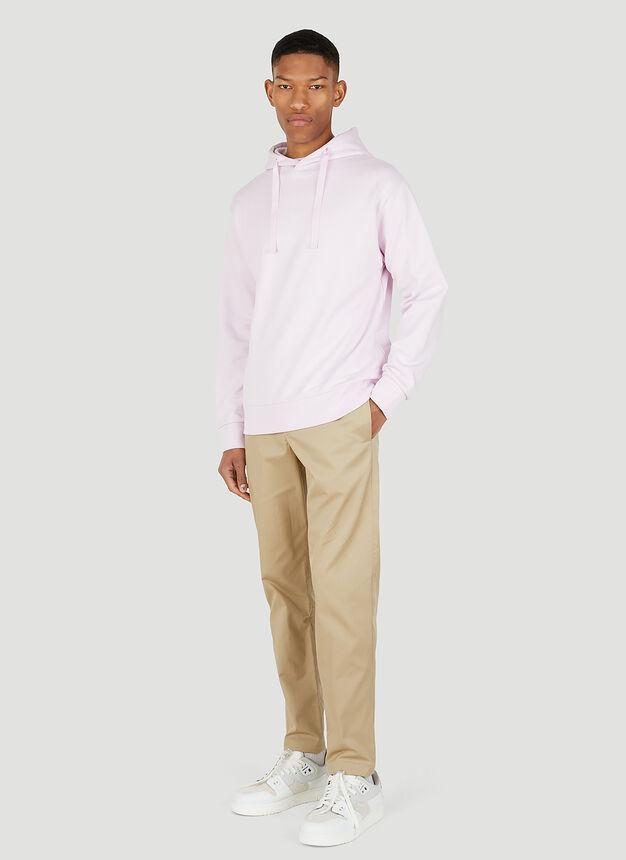 商品A.P.C.|Larry Micro Logo Hooded Sweatshirt in Pink,价格¥710,第4张图片详细描述
