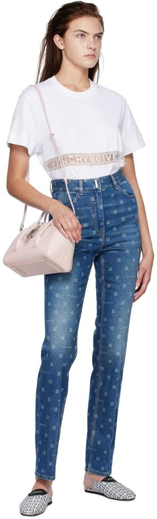 商品Givenchy|Pink Mini Antigona Lock Top Handle Bag,价格¥9853,第5张图片详细描述