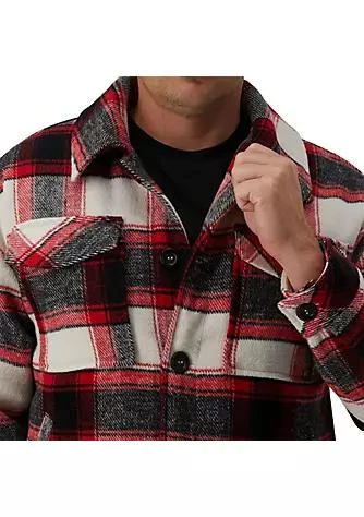 商品Haggar|Supersoft Plaid Shacket,价格¥544,第1张图片详细描述