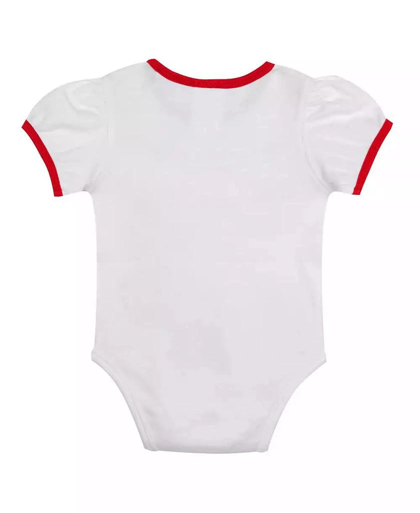 商品Outerstuff|Baby Boys and Girls 3-Piece White Los Angeles Angels Sweet Catcher Headband Skirt Set,价格¥280,第3张图片详细描述