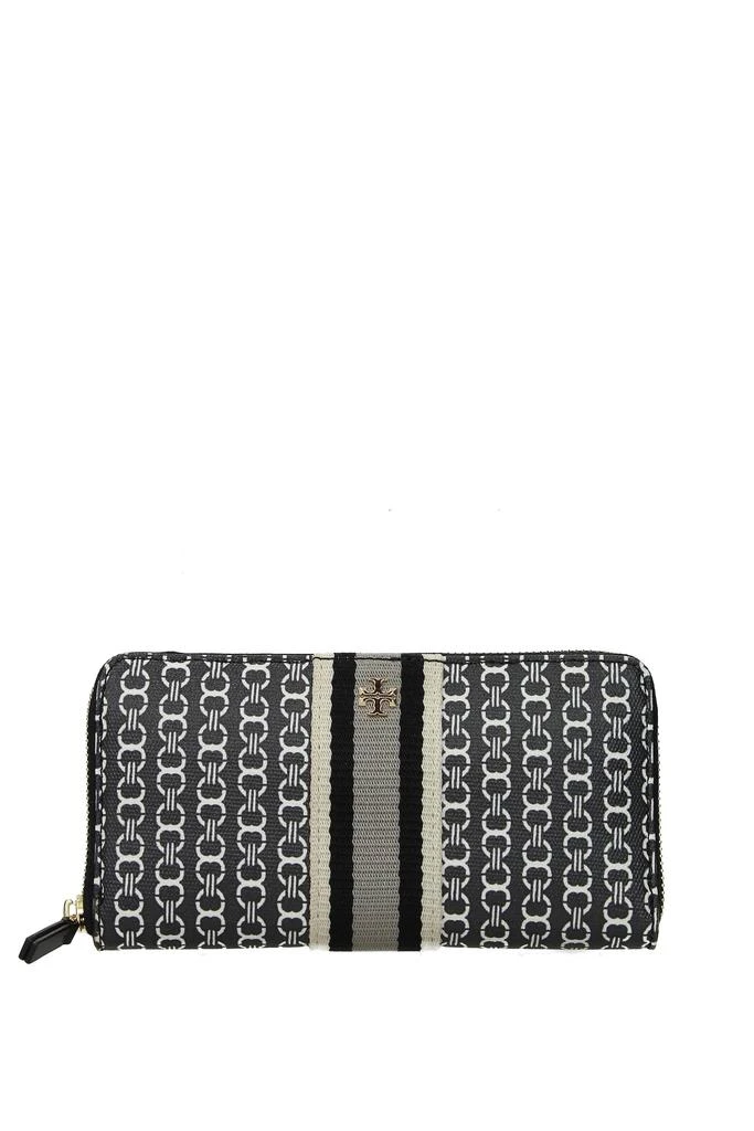 商品Tory Burch|Wallets gemini link Fabric Black,价格¥1134,第1张图片