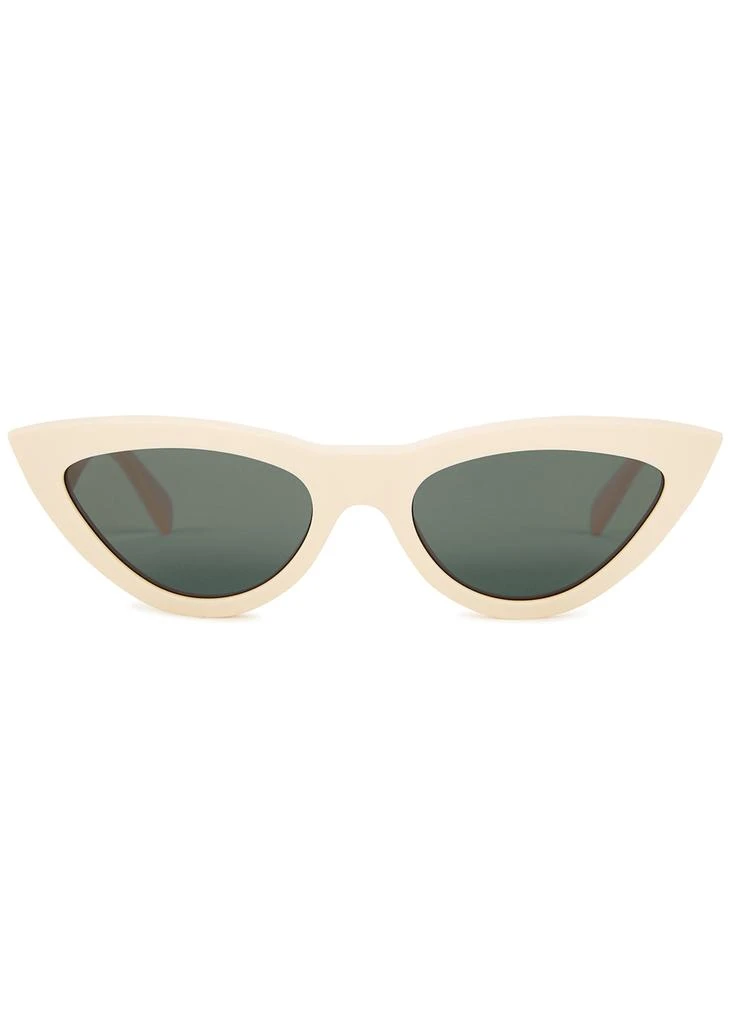 商品Celine|Cream cat-eye sunglasses,价格¥2935,第2张图片详细描述