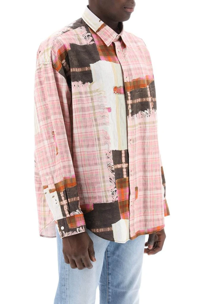 商品Acne Studios|Acne studios camicia oversize con stampa,价格¥2178,第2张图片详细描述