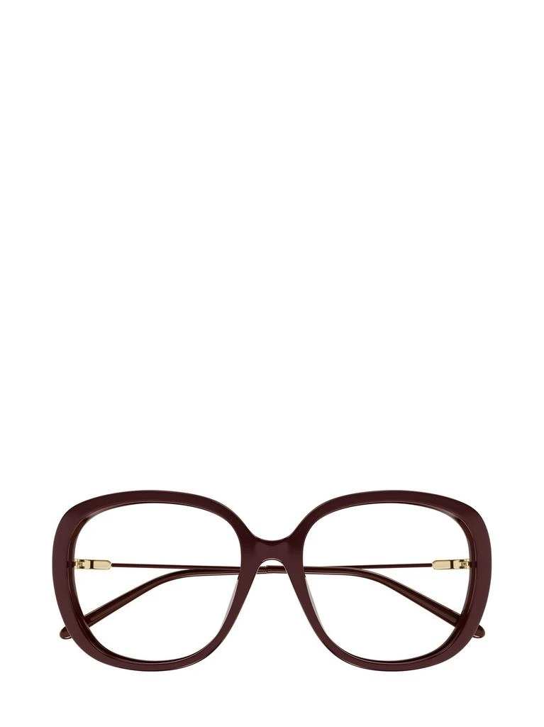 商品Chloé|Chloé Eyewear Rectangular Frame Glasses,价格¥1428,第1张图片