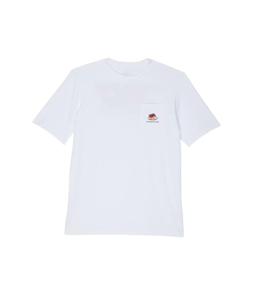 商品Vineyard Vines|Short Sleeve Lobster Roll Whale Pocket T-Shirt (Toddler/Little Kids/Big Kids),价格¥203,第1张图片