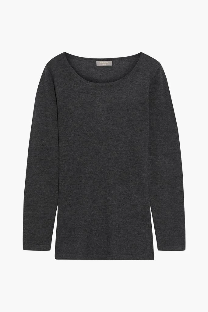 商品N.PEAL|Mélange cashmere sweater,价格¥738,第3张图片详细描述