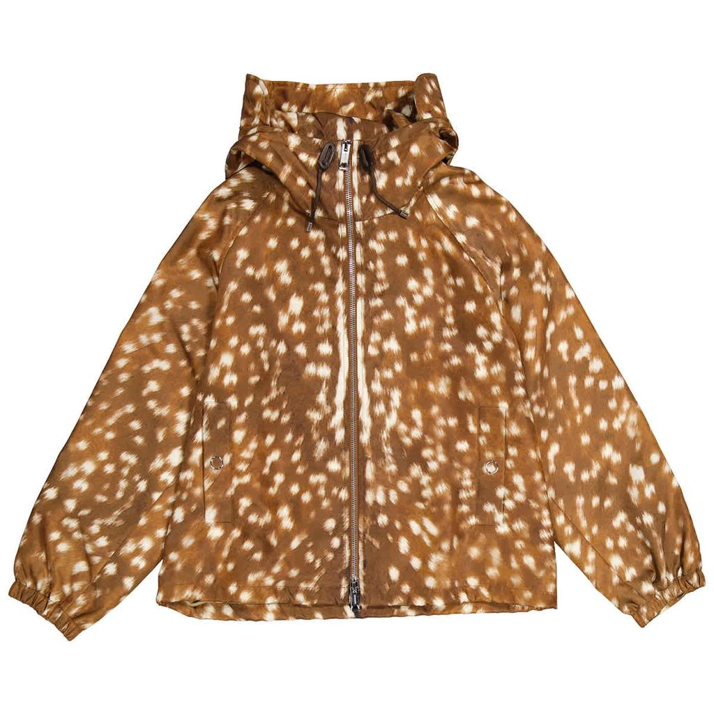 商品Burberry|Burberry Deer Print Hooded Jacket, Brand Size 52 (US Size 42),价格¥3364,第1张图片