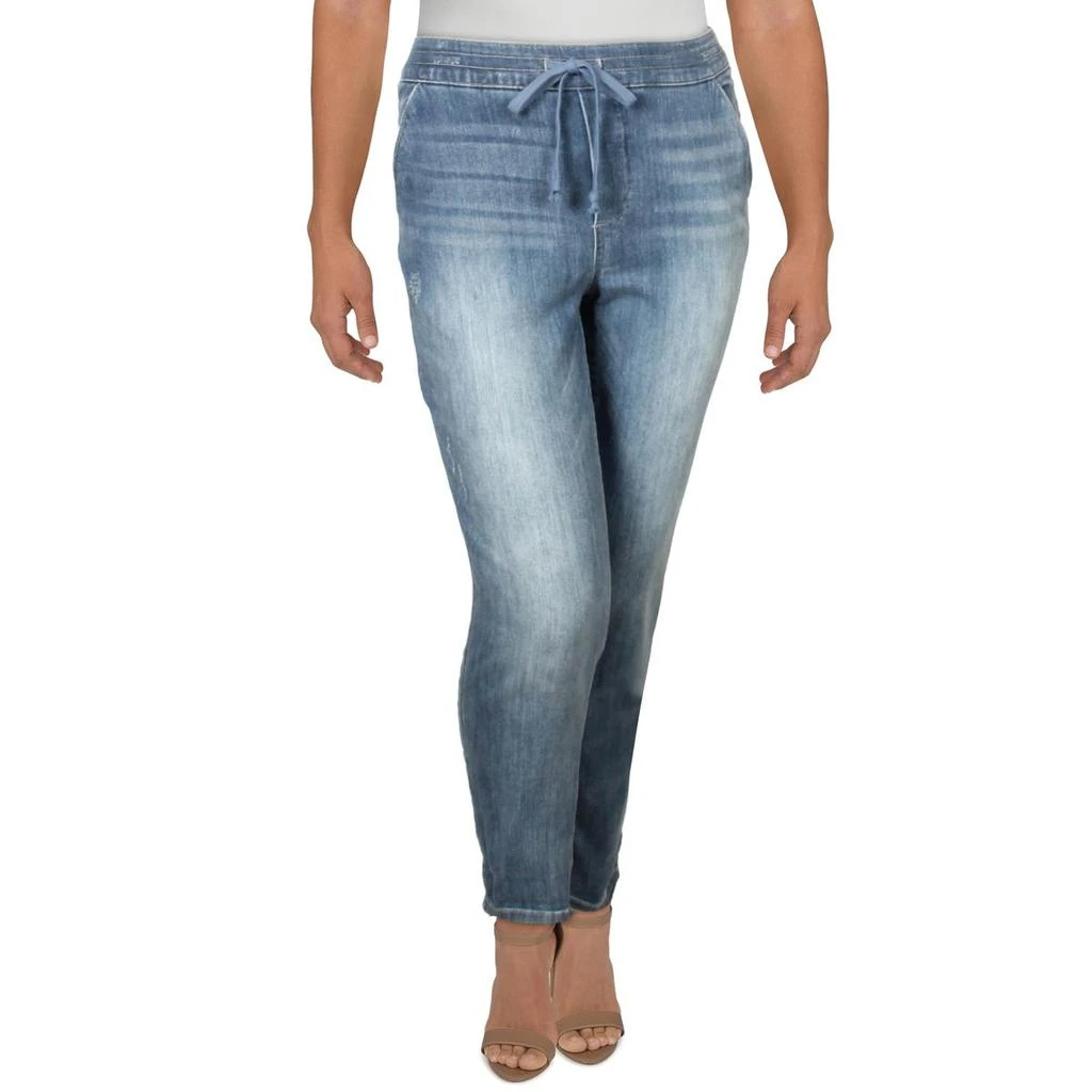 商品Democracy|Democracy Womens High Rise Distressed Skinny Jeans,价格¥122,第1张图片