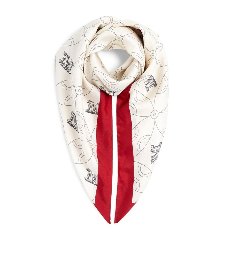 商品Max Mara|Silk Printed Scarf,价格¥1348,第1张图片