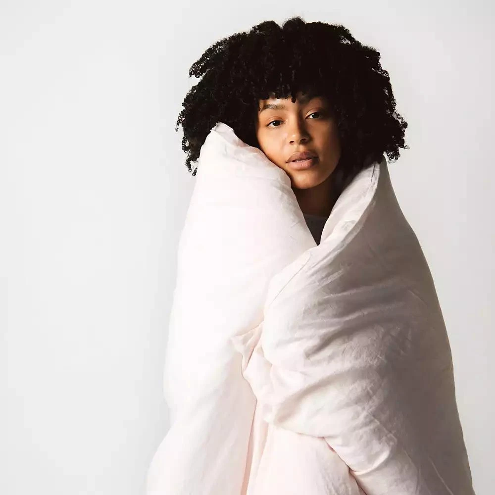 商品Bokser Home|100% French Linen Duvet Cover - Twin/XL Twin,价格¥1027,第3张图片详细描述