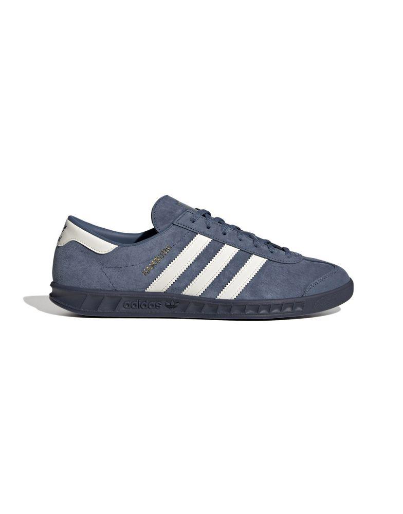 adidas Originals Hamburg trainers in blue商品第4张图片规格展示