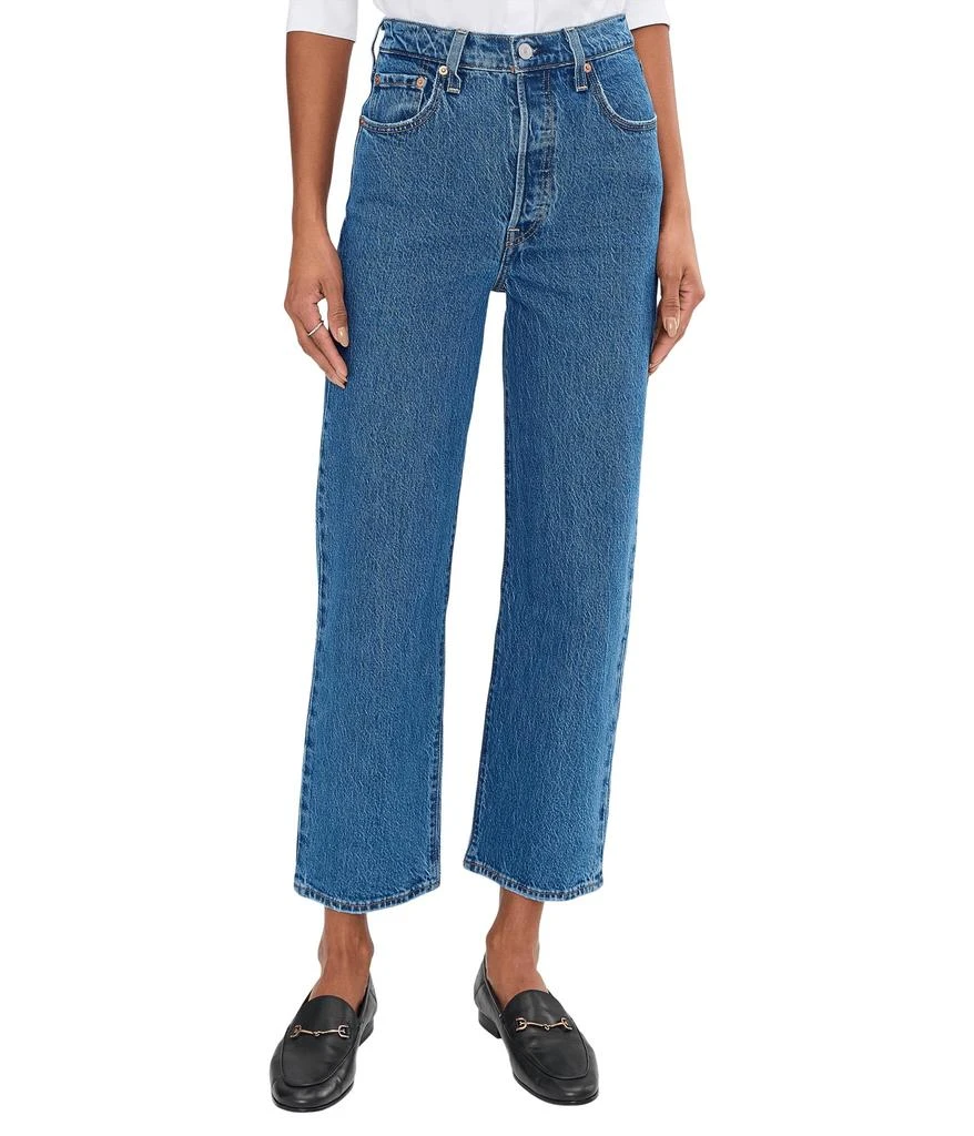 商品Levi's|Ribcage Straight Ankle,价格¥389,第1张图片