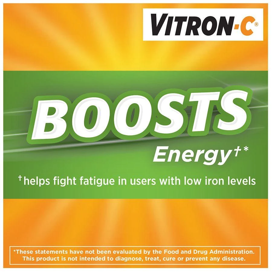 商品Vitron-C|High Potency Iron Supplement with Vitamin C,价格¥164,第5张图片详细描述
