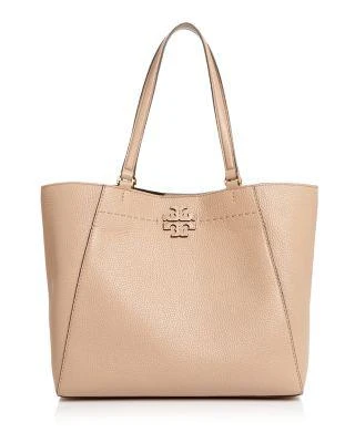 商品Tory Burch|McGraw Carryall 大号真皮托特包,价格¥2236,第1张图片