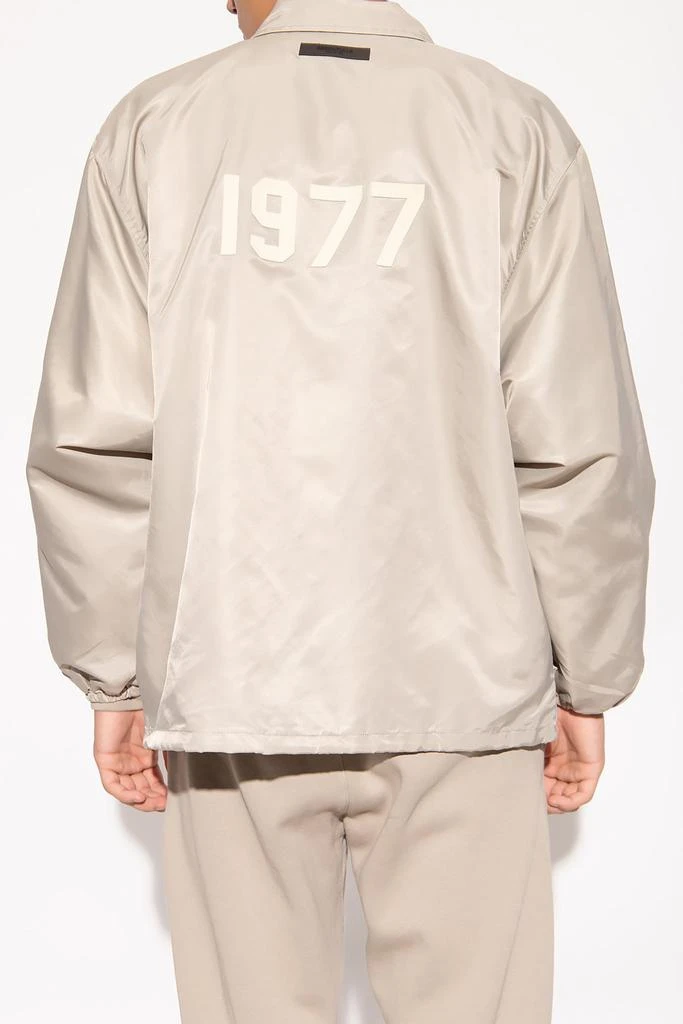 商品Essentials|Fear Of God Essentials Logo Patch Drawstring Hem Jacket,价格¥1199,第3张图片详细描述