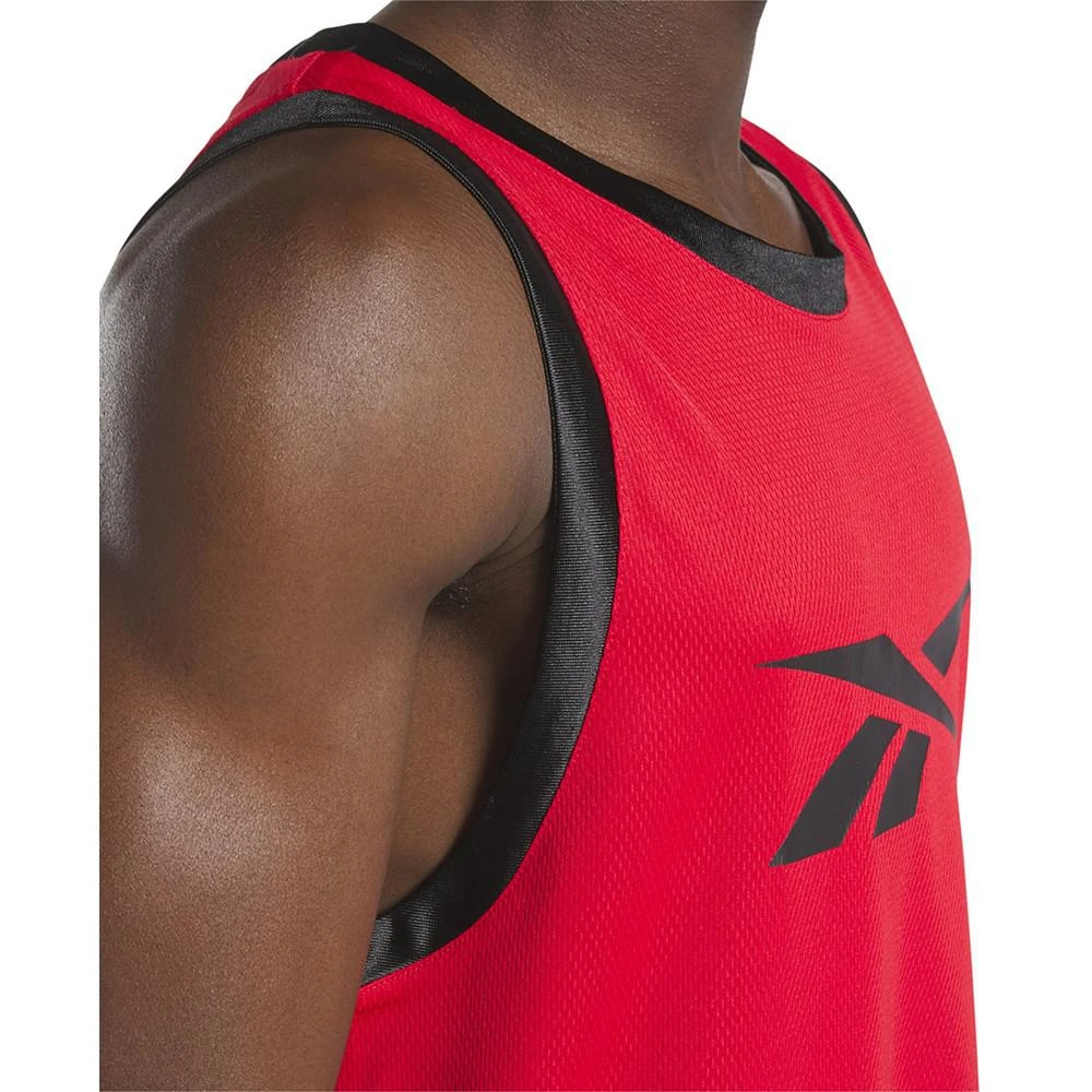 商品Reebok|Men's Basketball Mesh Logo Tank,价格¥79,第3张图片详细描述