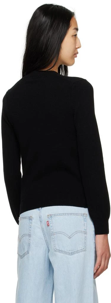 商品Comme des Garcons|Black Overlapping Heart Sweater,价格¥2984,第3张图片详细描述