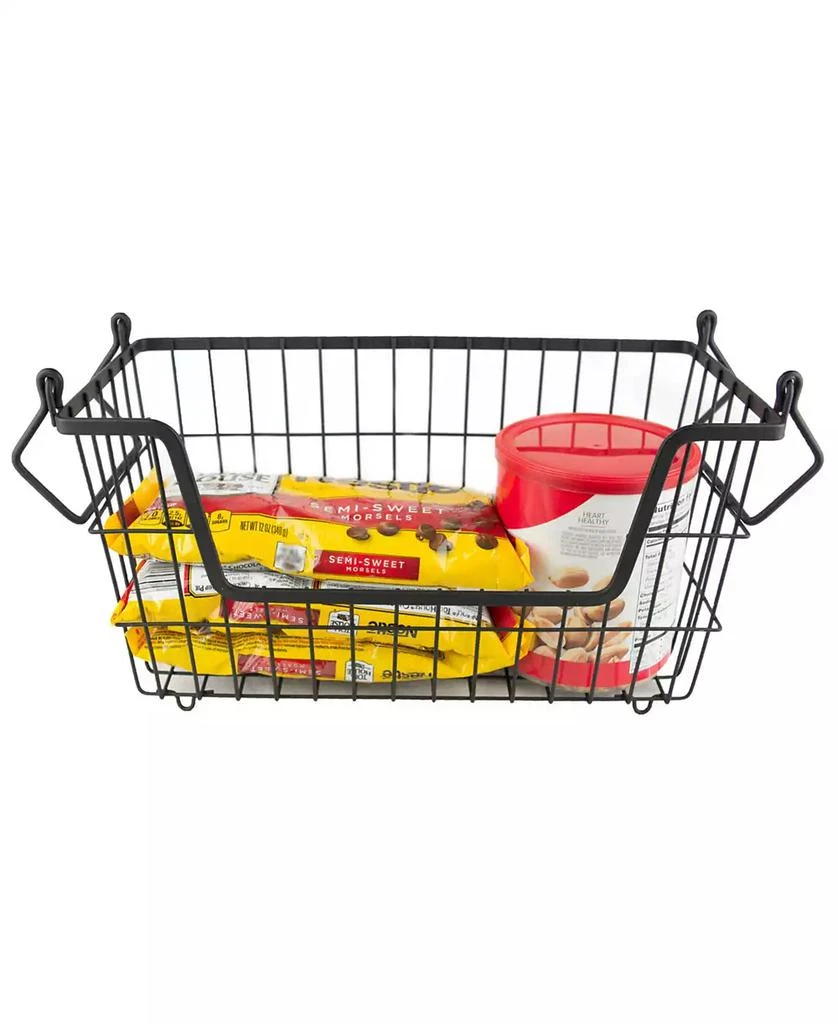商品Design Imports|Metal Basket Rectangle Small,价格¥215,第4张图片详细描述