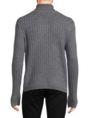 商品Saks Fifth Avenue|Ribbed Merino Wool & Cashmere Blend Sweater,价格¥525,第2张图片详细描述