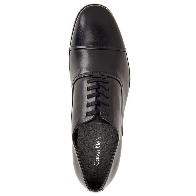 商品Calvin Klein|Men's Saul Leather Oxfords,价格¥700,第3张图片详细描述