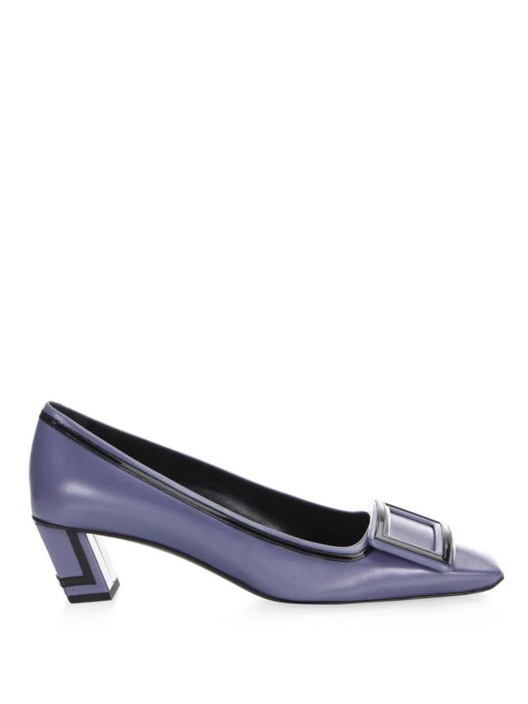 商品Roger Vivier|Belle Deco Leather Pumps,价格¥6642,第5张图片详细描述