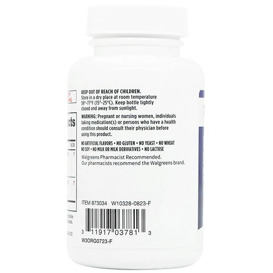 商品Walgreens|Blood Pressure Support Supplement Capsules for Heart Health (60 days),价格¥154,第2张图片详细描述