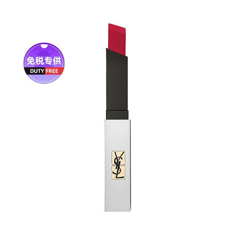 商品Yves Saint Laurent|YSL/圣罗兰小银条口红细管哑光雾面 唇膏持久 提升气色 柔雾红莓 101,价格¥432,第1张图片