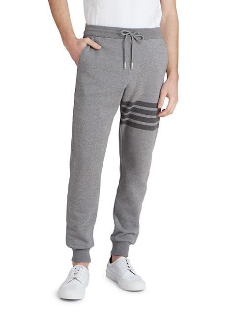 Three-Stripe Drawstring Joggers商品第3张图片规格展示