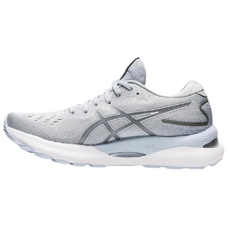 商品[国内直发] Asics|GEL-Nimbus 24 舒适防滑耐磨透气 低帮 马拉松跑步鞋 女款 薄雾灰,价格¥851,第1张图片
