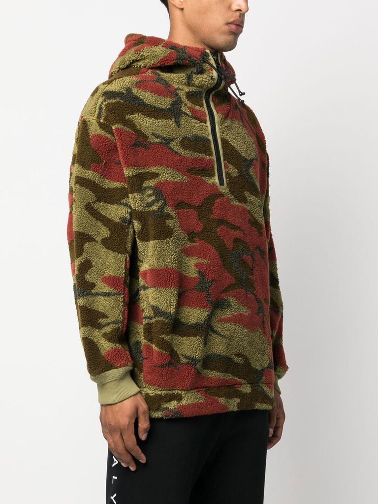 Stone Island 616E3 S.I. HERITAGE CAMO PILE Sweatshirt商品第5张图片规格展示