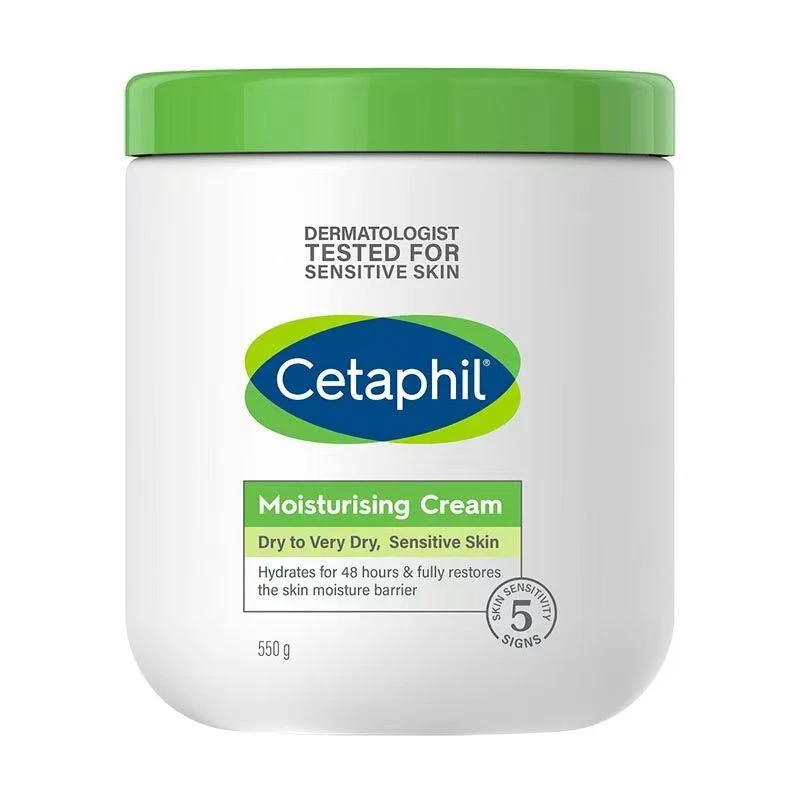 商品Cetaphil|法国cetaphil丝塔芙润肤霜大白罐550g  新老包装随机发货,价格¥144,第1张图片