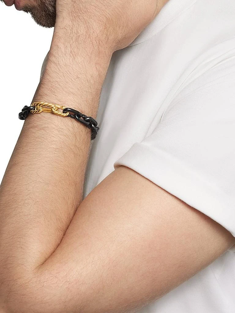 商品David Yurman|Chain Links Bracelet in Black Titanium,价格¥25881,第3张图片详细描述