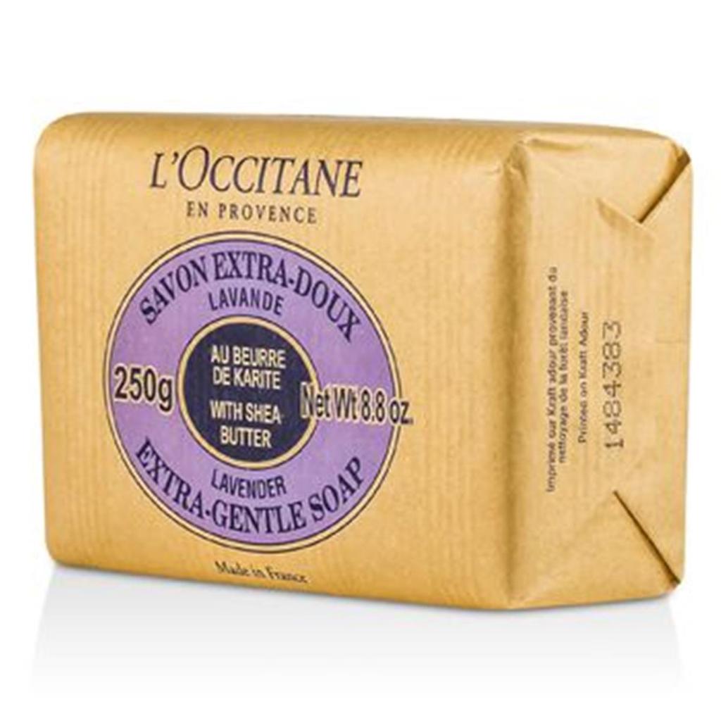 Loccitane 43646 Shea Butter Extra Gentle Soap - Lavender商品第1张图片规格展示