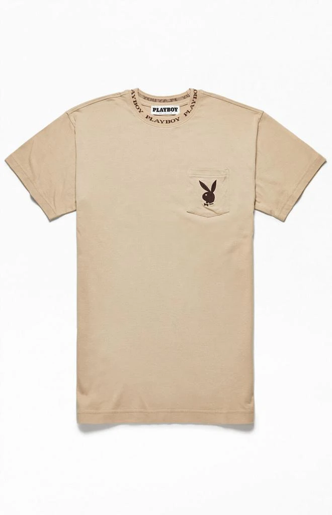 商品Playboy|By PacSun Collar Logo T-Shirt,价格¥175,第1张图片