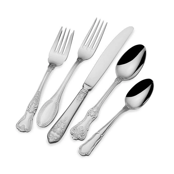 商品Wallace|Luxe 77 Piece Flatware Set, Service for 12,价格¥2232,第2张图片详细描述