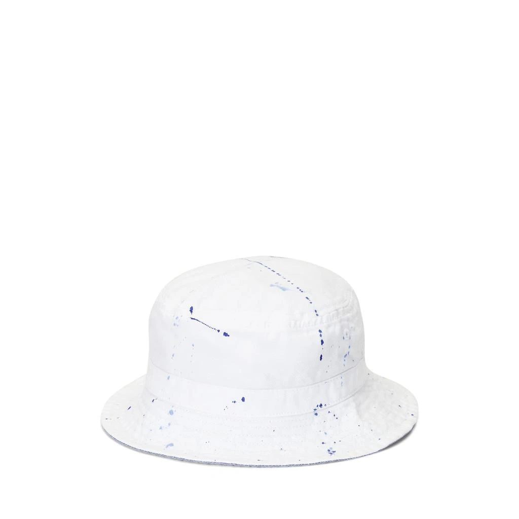 商品Ralph Lauren|Paint-Splatter Polo Bear Bucket Hat (Little Kid),价格¥335,第2张图片详细描述
