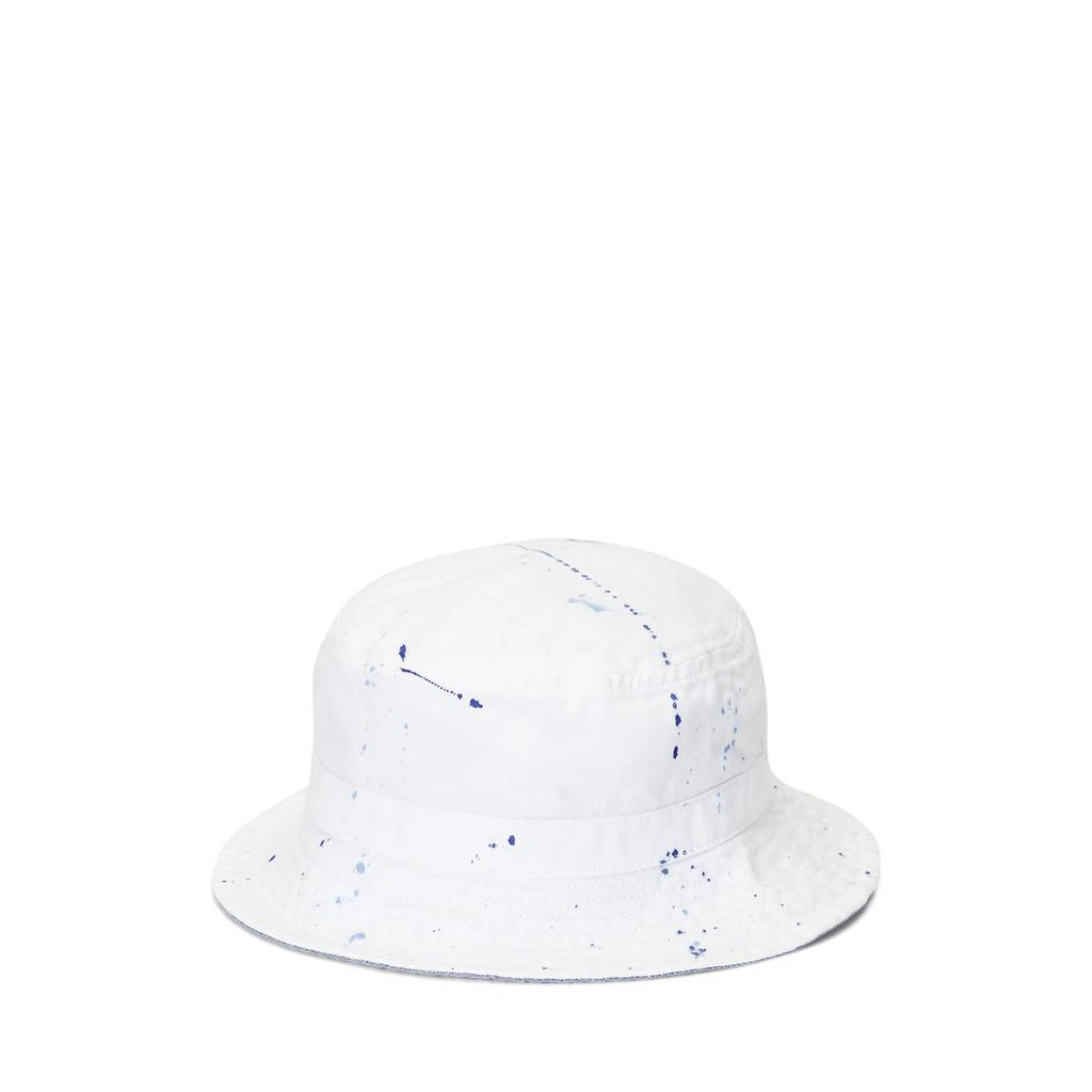 商品Ralph Lauren|Paint-Splatter Polo Bear Bucket Hat (Little Kid),价格¥337,第2张图片详细描述