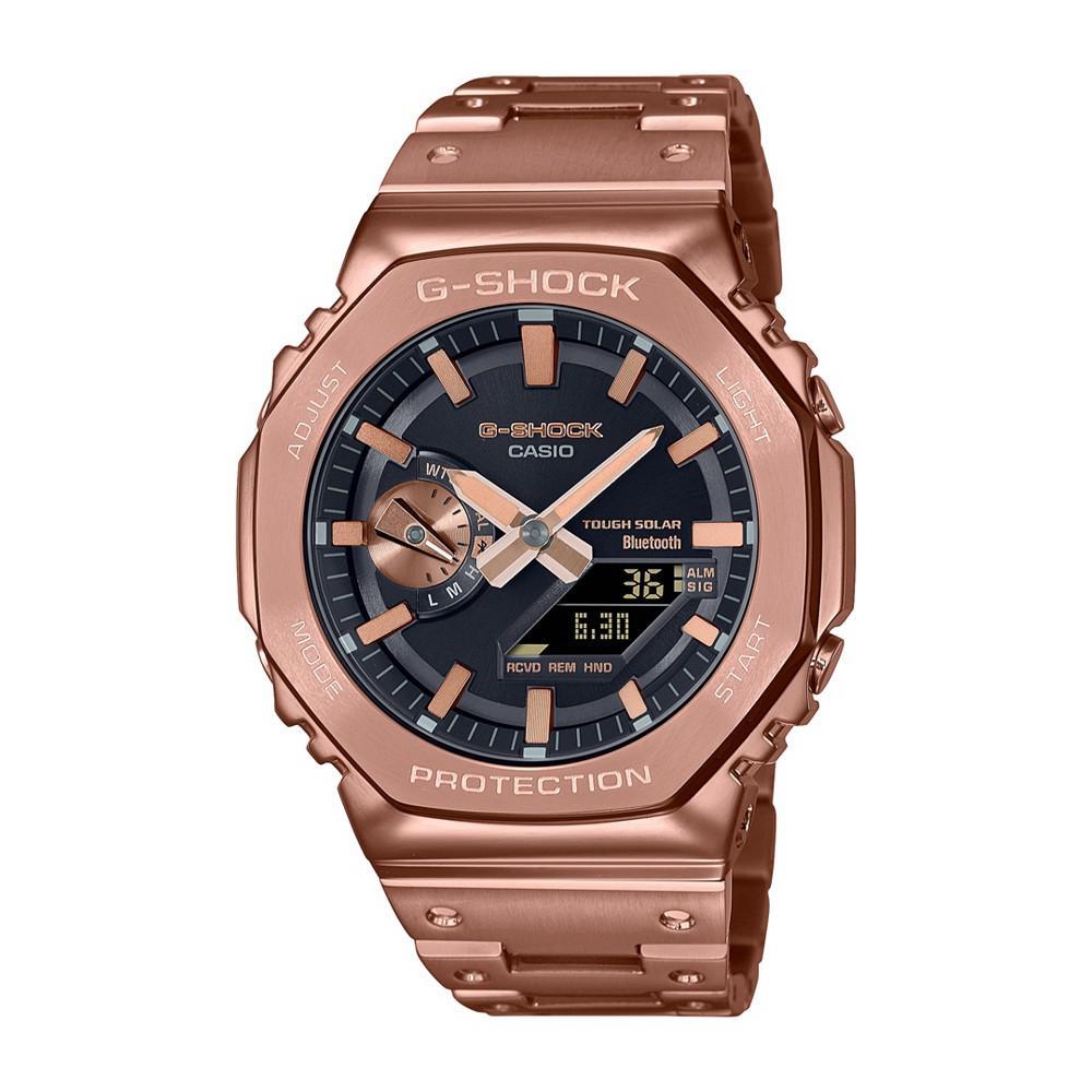 商品G-Shock|Men's Copper Ion Plating Stainless Steel Bracelet Watch, 44.4mm, GMB2100GD-5A,价格¥4421,第1张图片