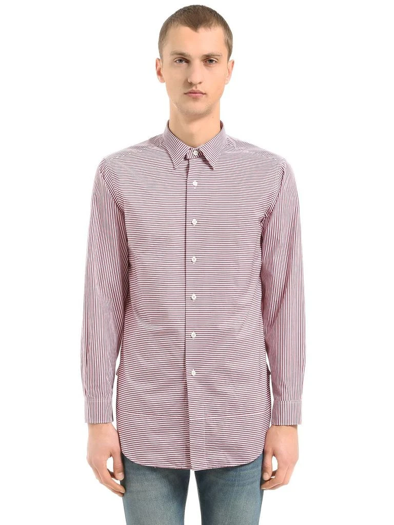 商品Kent & Curwen|Horley Striped Cotton Tunic Shirt,价格¥1020,第1张图片