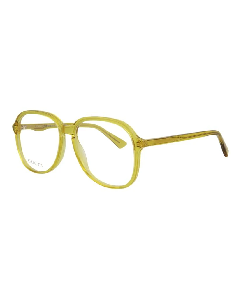 商品Gucci|Round-Frame Acetate Optical Frames,价格¥487,第2张图片详细描述